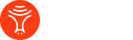 logo blanco naranja